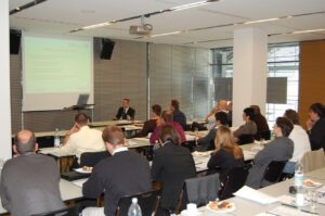 Debate during the first exchange of experience in 2007